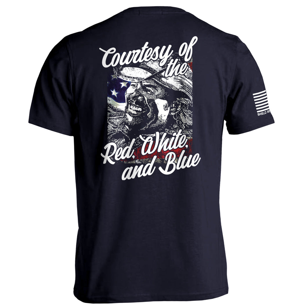 Courtesy Of The Red, White, And Blue