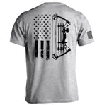 Compound Bow USA Flag